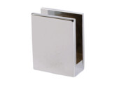 Glasklem aluminium 50x40 mm opening 12 mm