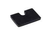 Losse klemrubbers voor model 10  2 mm dik voor 16 mm glas