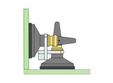 Interne montagezuiger 60 mm