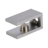 Massief messing glasplaatdrager 4803 voor 6-10 mm glas mat velours