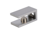 Massief messing glasplaatdrager 4803 voor 6-10 mm glas mat velours