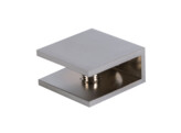 Massief messing glasplaatdrager 4805 voor 6-10 mm glas  mat velours